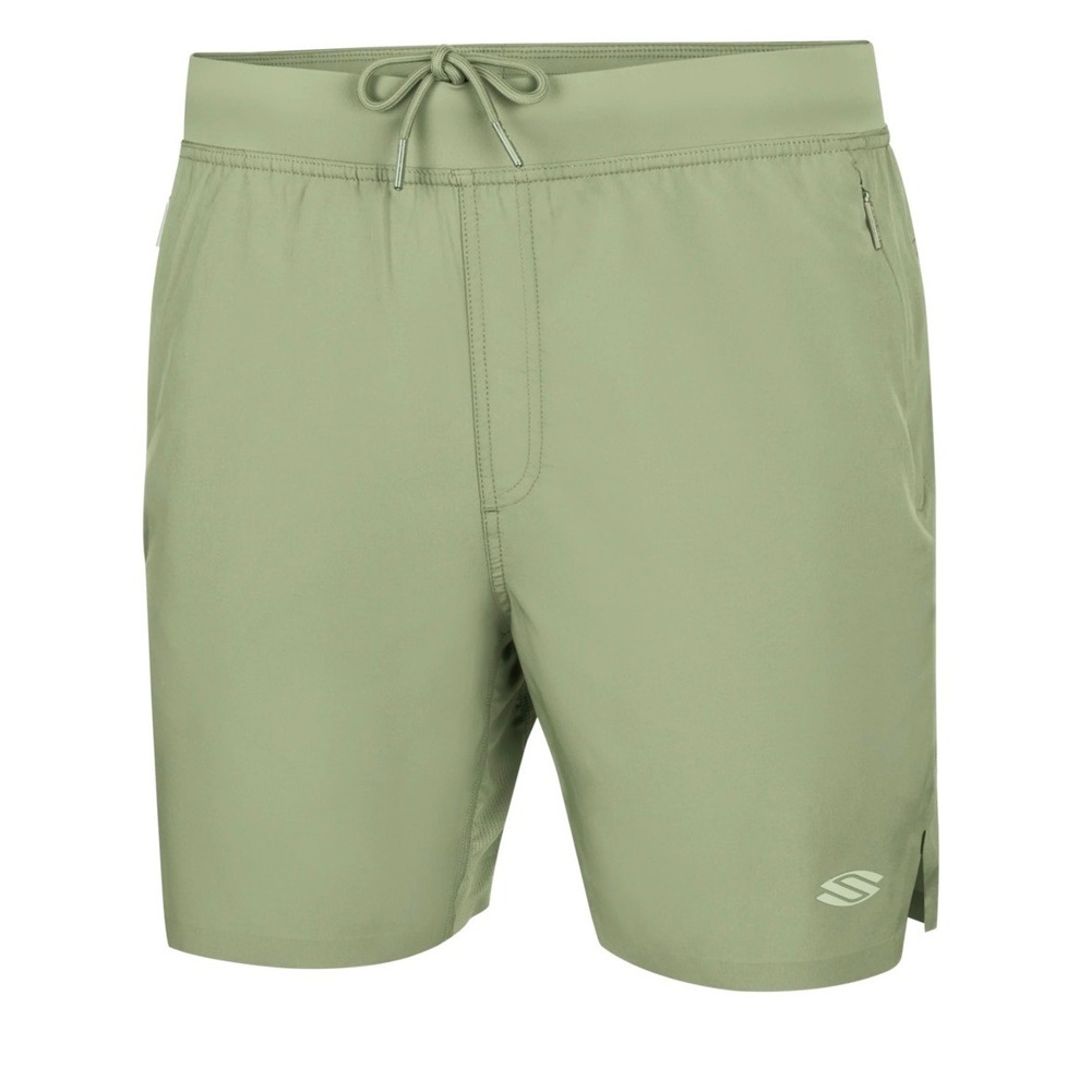 Selkirk Performance Shorts Mens XL Sage Green Zipper Pockets Pickleball